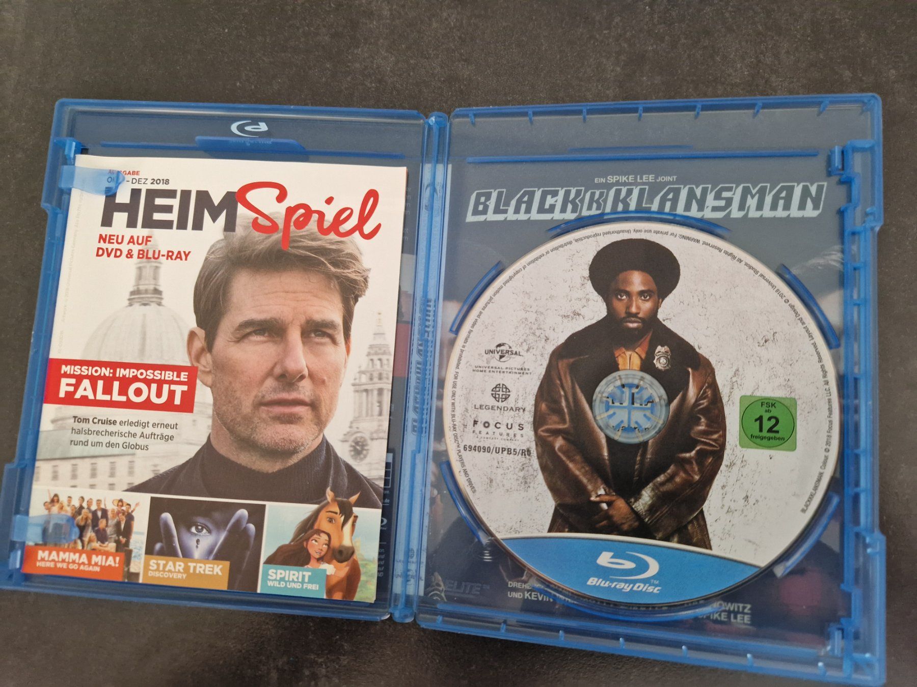 Tutti i DVDs: Blackkklansman Blu-Ray Topzustand – Usato da Buchs SG venduto da Herc01 1