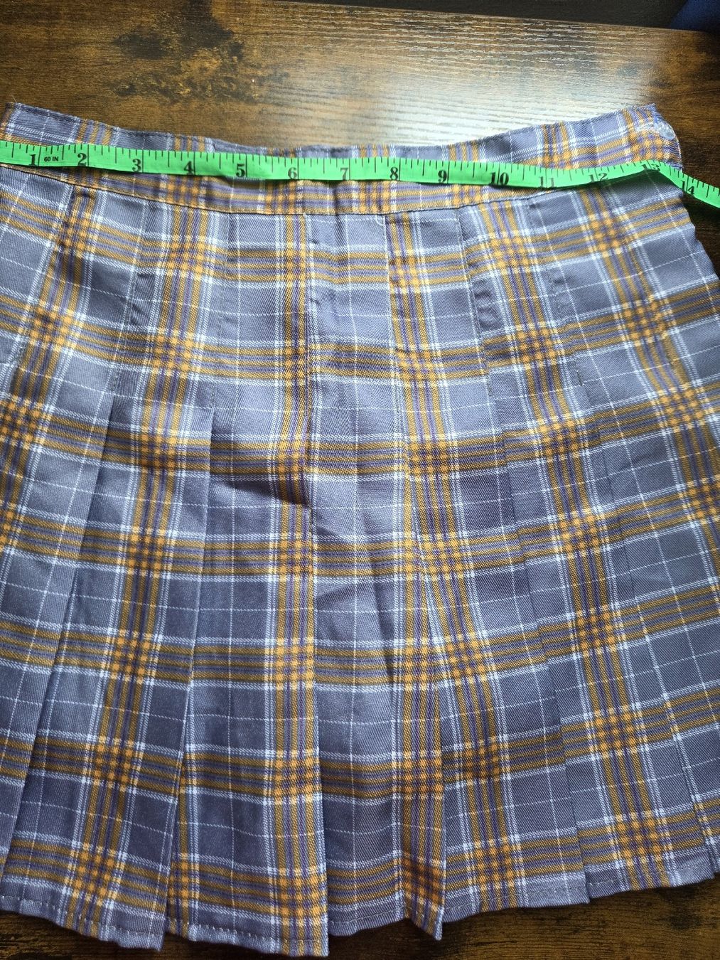 Röcke: Pleated Skirt Plaid Blue Size M New – Neu (gemäss Beschreibung) aus Winterthur von Maricels_Boutique 3