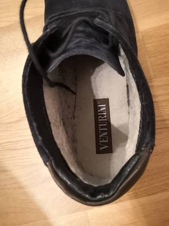 Scarpe da uomo: Venturini Schue echt Leder Grosse 44 Blau – Nuovo (secondo la descrizione) da Dietlikon venduto da Alfie_CH 4