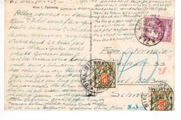 Karte aus Wien mit Nachporto  1932