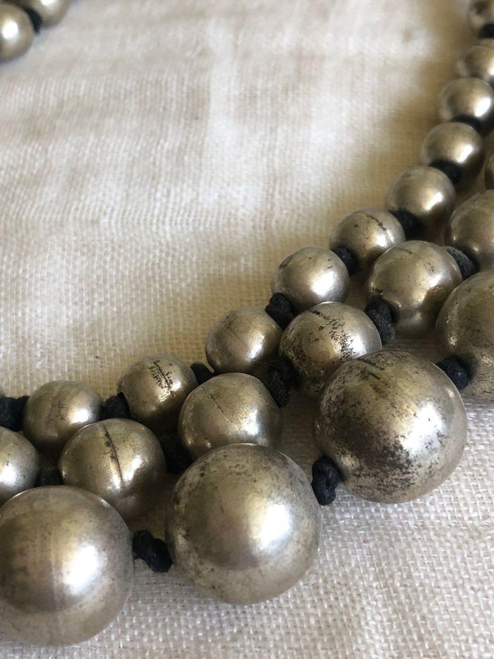 Catenine: Halskette Silber -f. XXL Kette Ethno Boho – Usato da Wald ZH venduto da rotschmuddl 1