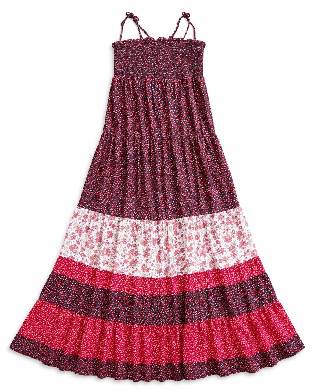 Vestiti: Sommer-Maxikleid Rot gestreift Gr. S/M Baumwolle – Nuovo (secondo la descrizione) da Fully venduto da VaneaSelection 1
