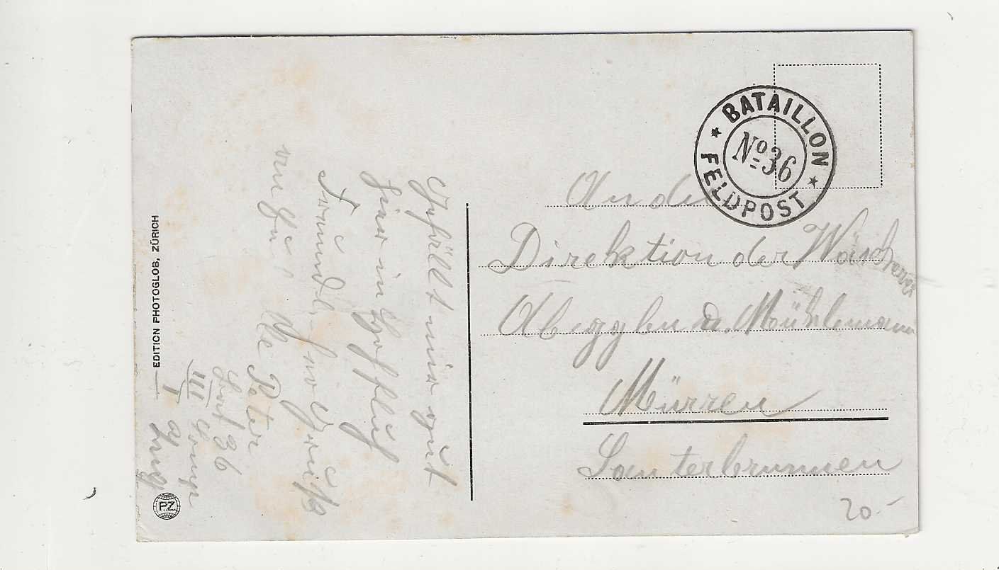 Cartes postales: Brünig,  ca 1920-er Jahre – D'occasion à Spiez par Niesen20 1