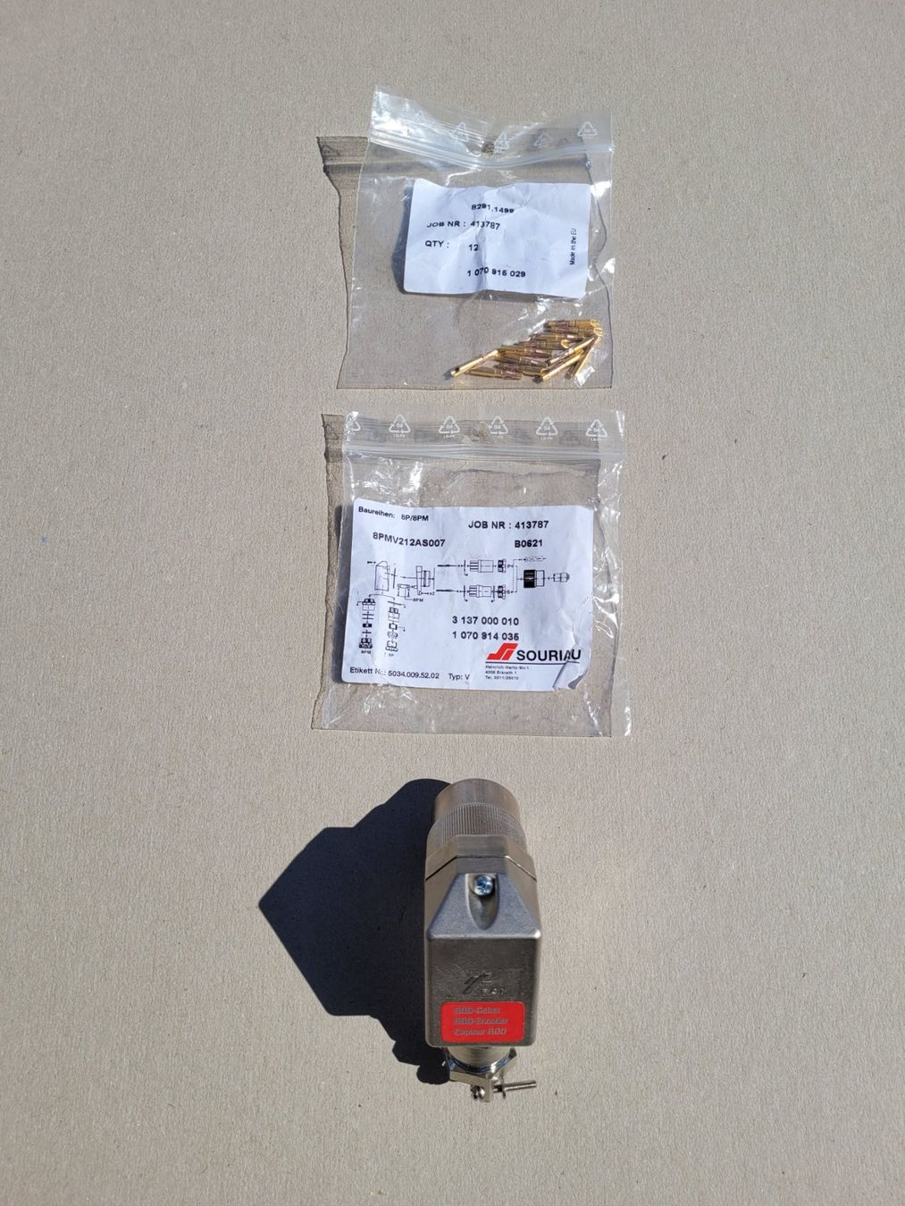 Tutti gli attrezzi: Stecker ATB, Servomotor, Elekromotor, Resolver, Motor, CNC – Nuovo e nell'imballaggio originale da St. Silvester venduto da dan_c8f9 1