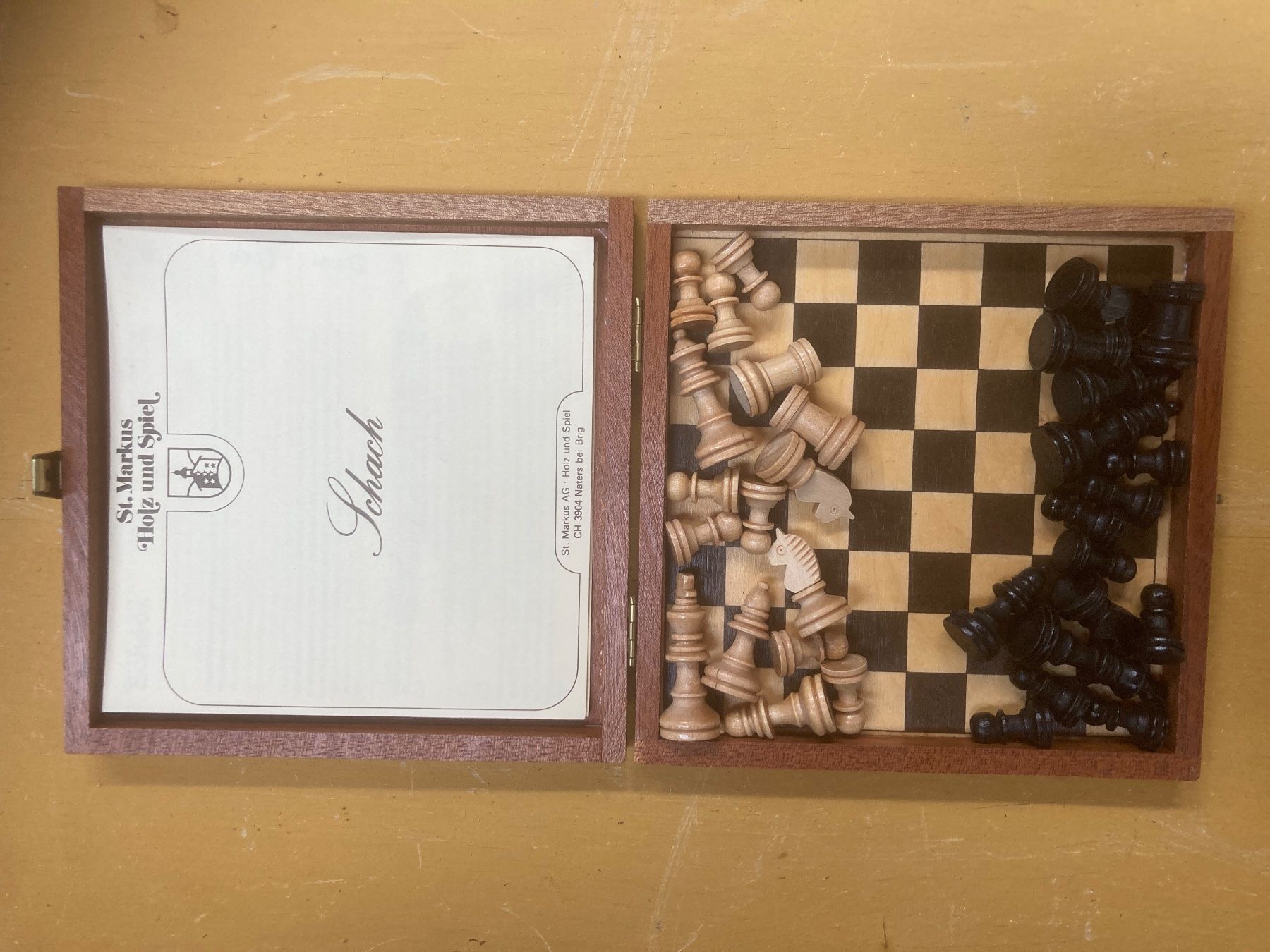 Giochi: Schach -  Holz – Usato da zürich venduto da papalapa