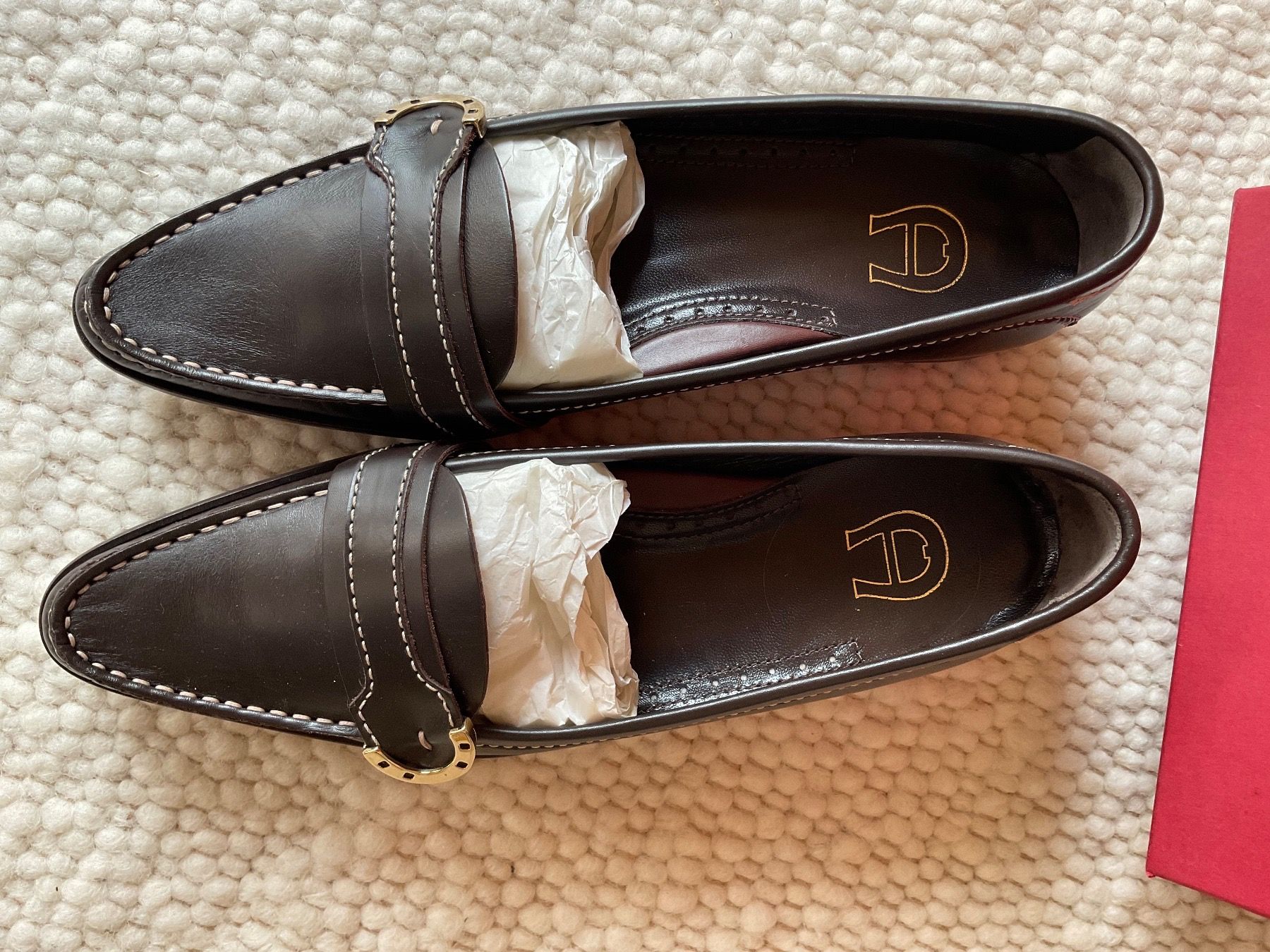 Aigner Damenschuhe: AIGNER LOAFER SLIPPER NP 409,- CHF ECHT LEDER – Neu und originalverpackt aus Scuol von Lotus2020 5