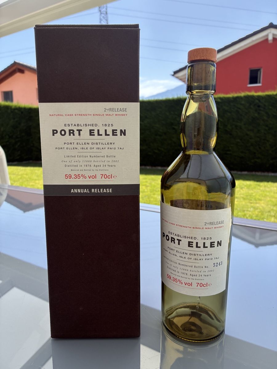 Port Ellen Bevande alcoliche: Port Ellen 1978 vide – Usato da Vétroz venduto da Minutemanqvs