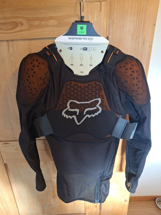 Fox Baseframe Pro D30 Protektorenhemd Grösse L NEU UNGETRAGE (Neu und ...