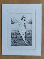 Exlibris Roy Cooney - Orig. Radierung signiert