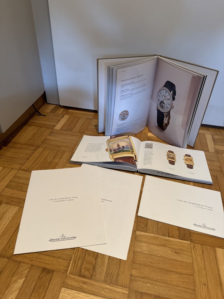 Jaeger-Lecoultre Orologi: 2x Jaeger-Le Coultre Bücher – Usato da Buttikon SZ venduto da Micha1307 1