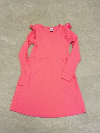 Neues, pinkes Mädchenkleid, Grösse 122, Dopodopo