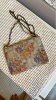 Pochette à chaîne imprimé floral