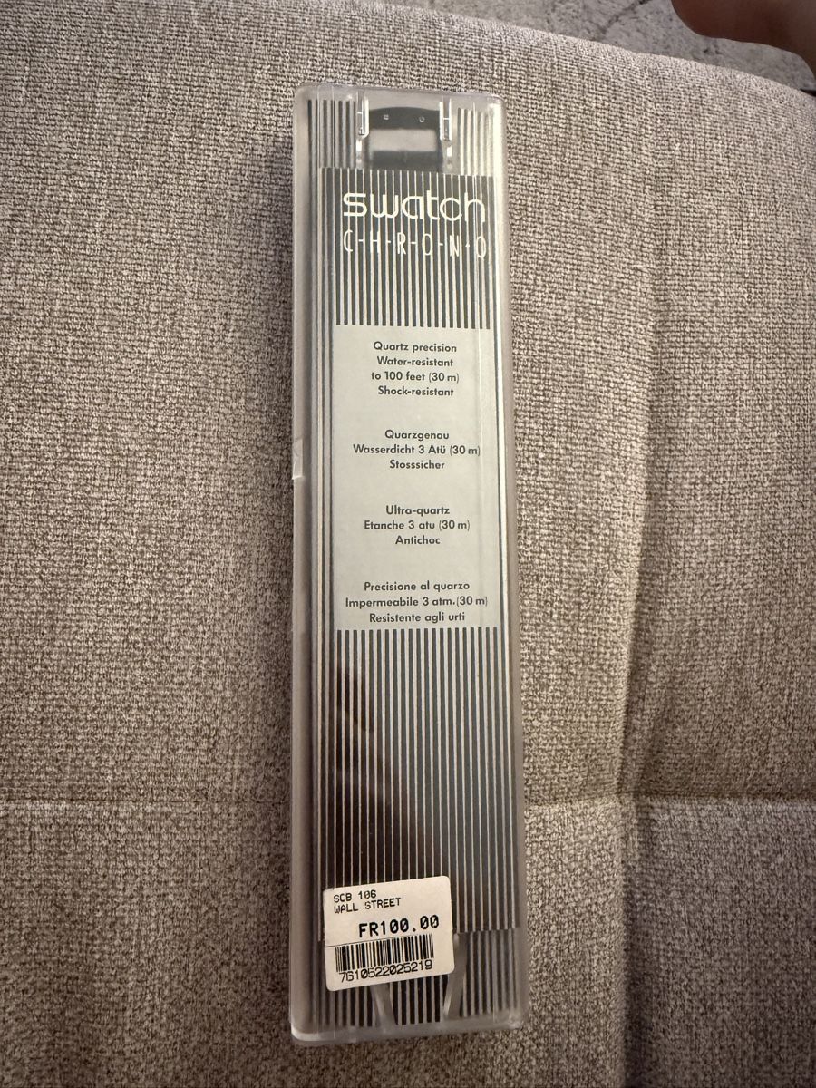 Swatch Orologi: Swatch Chrono, Wall Street SCB106 – Usato da Lufingen venduto da Hafula 1