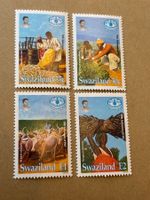 4 Swasiland Briefmarken FAO 50 Jahre Jubiläum 1995