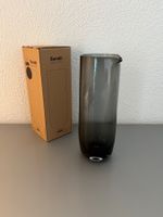 Sarabi Glaskaraffe grau neu & originalverpackt
