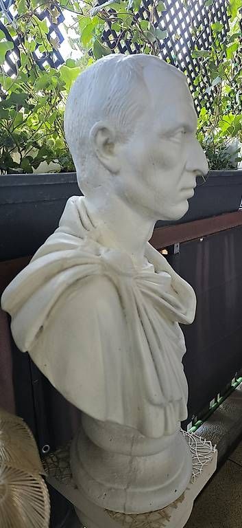 Sculture & Statue: Grosse Skulptur, Büste von Julius Caesar, Gartenfigur – Usato da Kaufdorf venduto da Nati-Nati 2