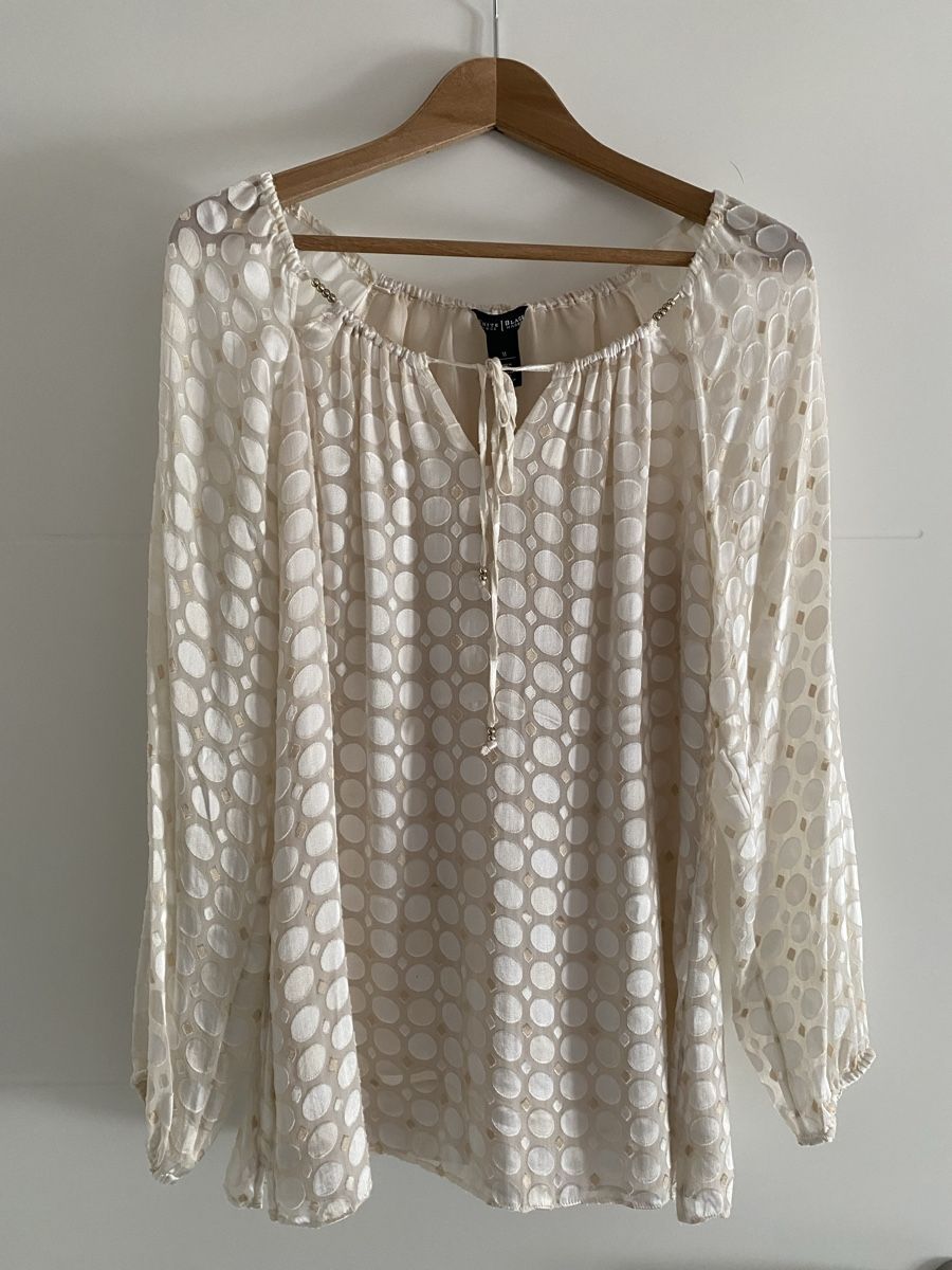 Blusen: Blouse en soie Taille M – Gebraucht aus Corsier GE von tanamera