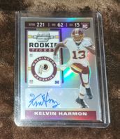 Kelvin Harmon RC Auto Panini NFL Contenders Optic