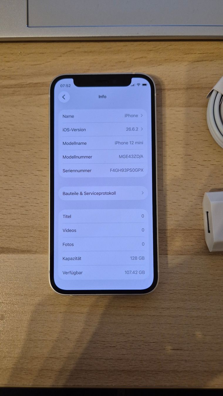 Apple Telefoni cellulari / Smartphones: iPhone 12 mini 128GB White 3037 – Usato da Münchenbuchsee venduto da MV_Solutions 2