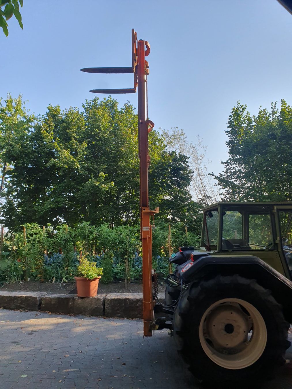 Carrelli elevatori e a forche: Heckstapler für Traktor – Usato da Bubikon venduto da mus_j7gl 5