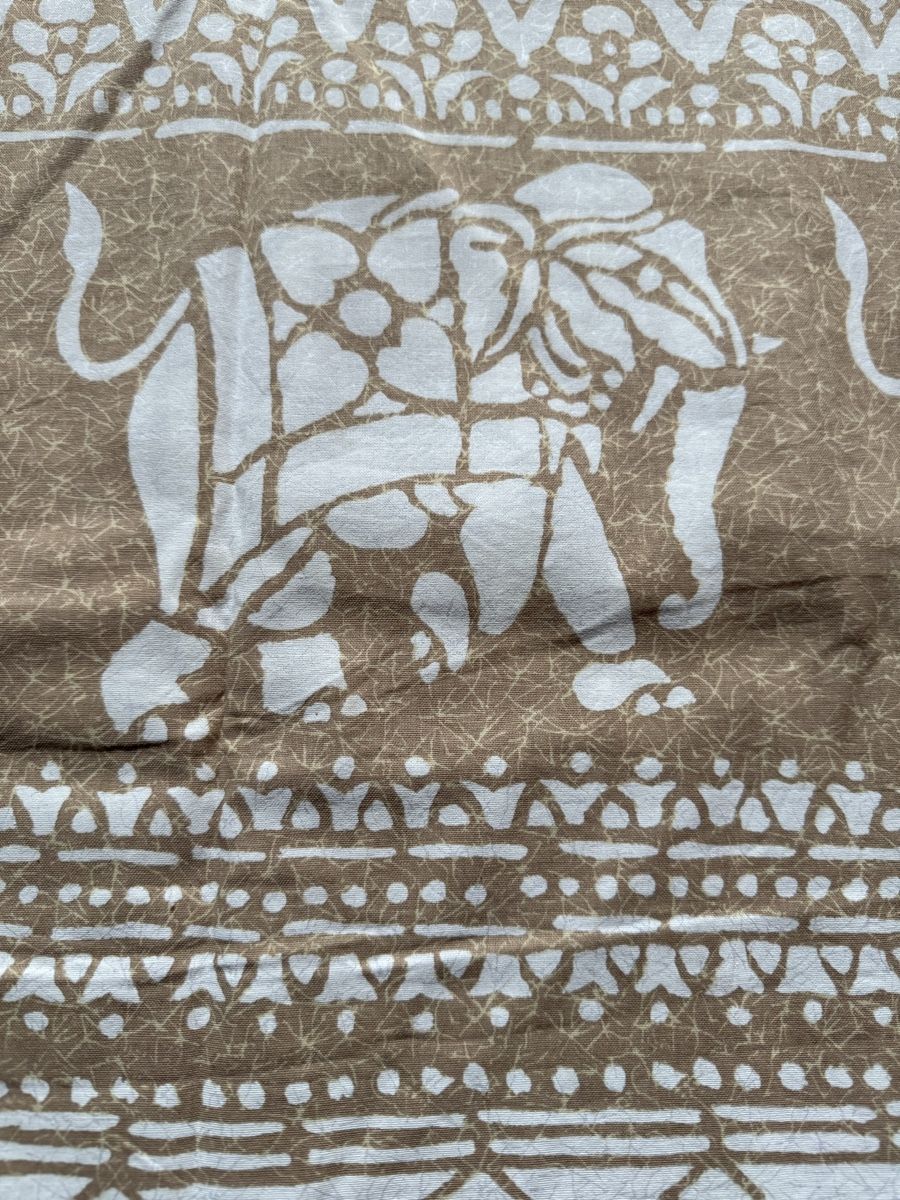 Tessuti: Baumwollstoff ‚Elefant‘ – Nuovo (secondo la descrizione) da Bösingen venduto da fabi__5