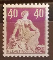 ST82) 162z, Sitzende Helvetia, postfrisch Kt. 120.-