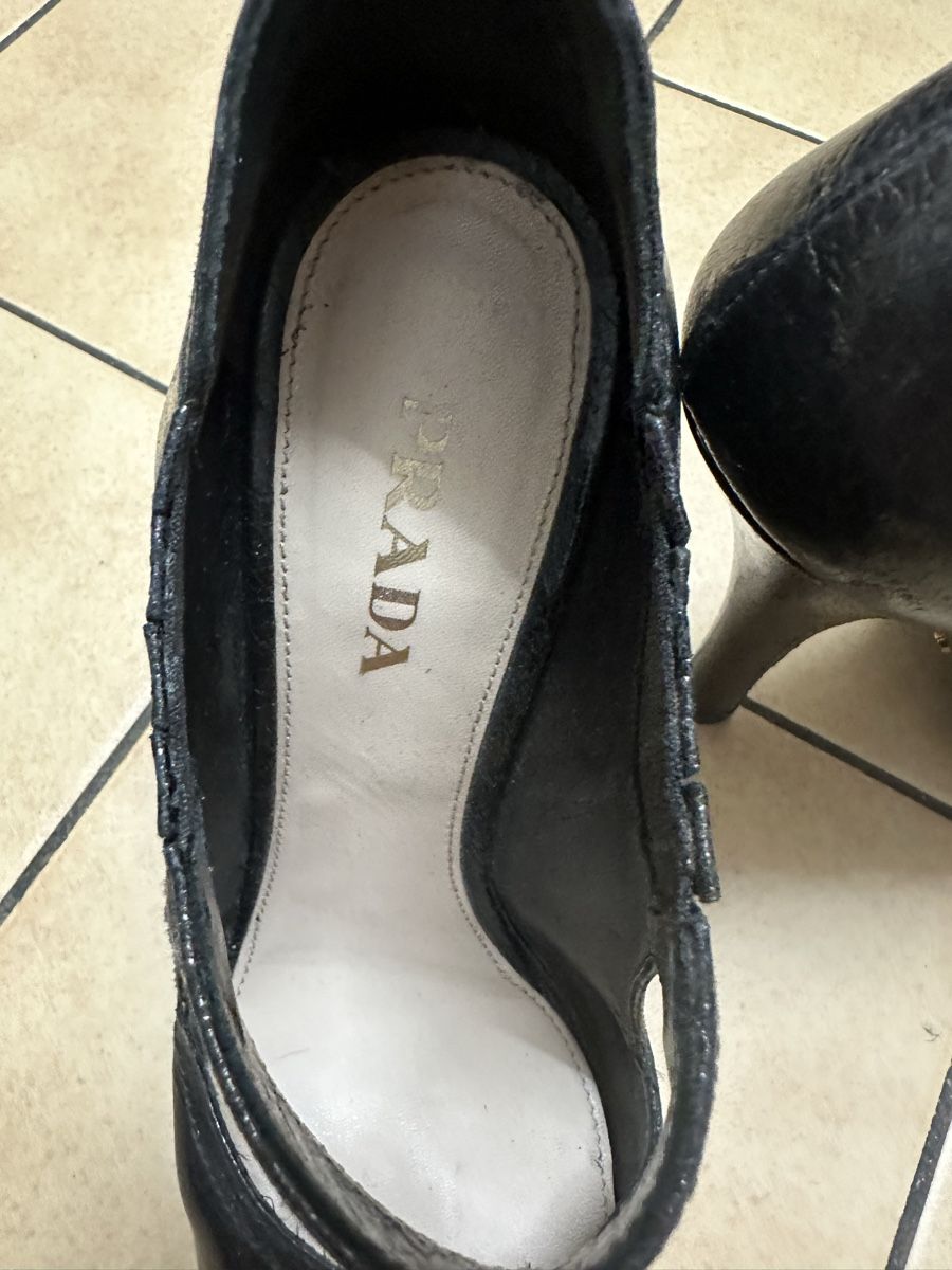 Prada Scarpe da donna: Prada Lederschuhe 38 – Usato da Zuchwil venduto da annaroos 1