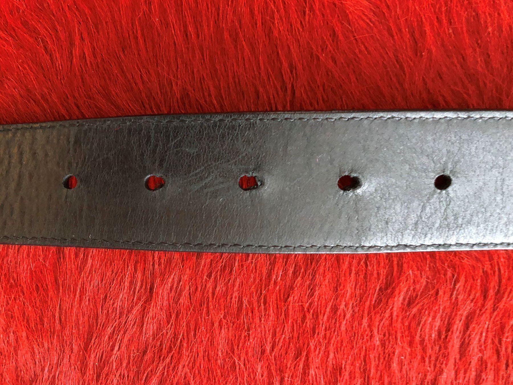 Cinture: Air Field Leder Gürtel – Usato da Bergdietikon venduto da pinkerton13 7