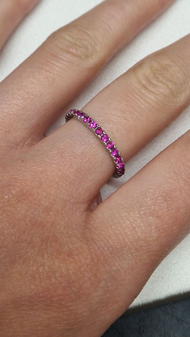 Anelli: Bague pierres roses – Nuovo (secondo la descrizione) da Collombey venduto da Preloveditems