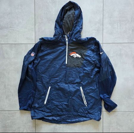 Nike Denver Broncos Windbreaker NFL blau Grösse XL