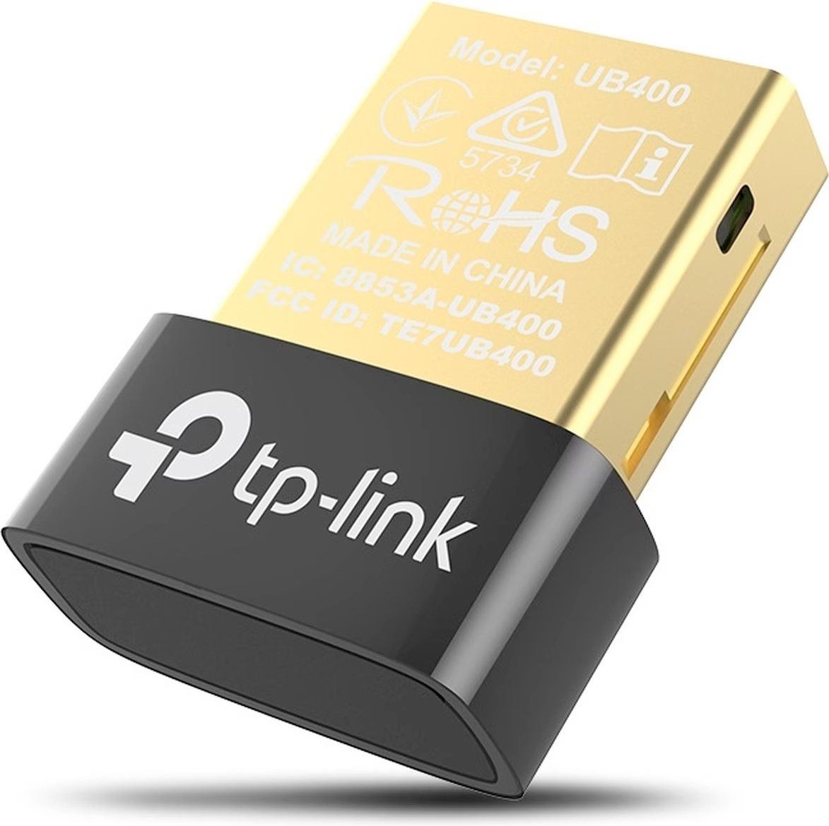 TP-Link Unità & Adattatore: TP-Link UB400 Adapter Bluetooth-4.0 USB-2.0 10m schwarz – Nuovo e nell'imballaggio originale da Reinach AG venduto da RiesenServicesGmbH