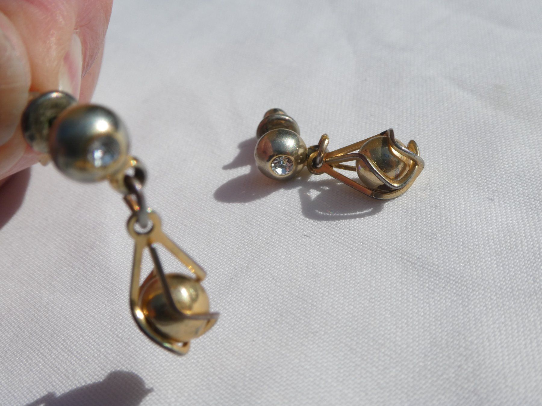 Orecchini pendenti & Orecchini a lobo: Vintage Ohrstecker, Modeschmuck – Usato da Gattikon venduto da kaandooh 1