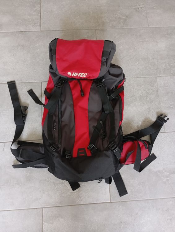 Hi-Tec Wander-/ Treckingrucksack 50 Liter Farbe rot (Gebraucht) in ...
