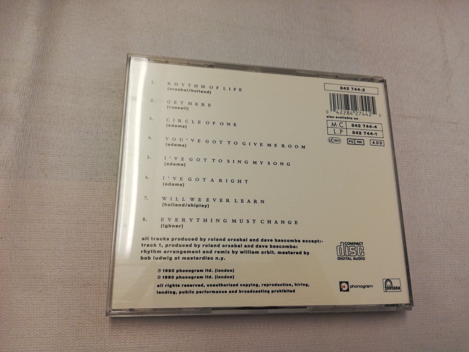 CD: OLETA ADAMS - CIRCLE OF ONE – Usato da Bern venduto da Vinylsound.ch 1
