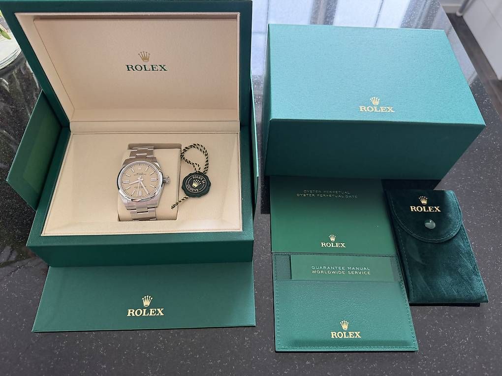 Montres: Rolex Oyster Perpetual 41 Beige – Neuf avec emballage d'origine à Horgen par nut_tn9j 1