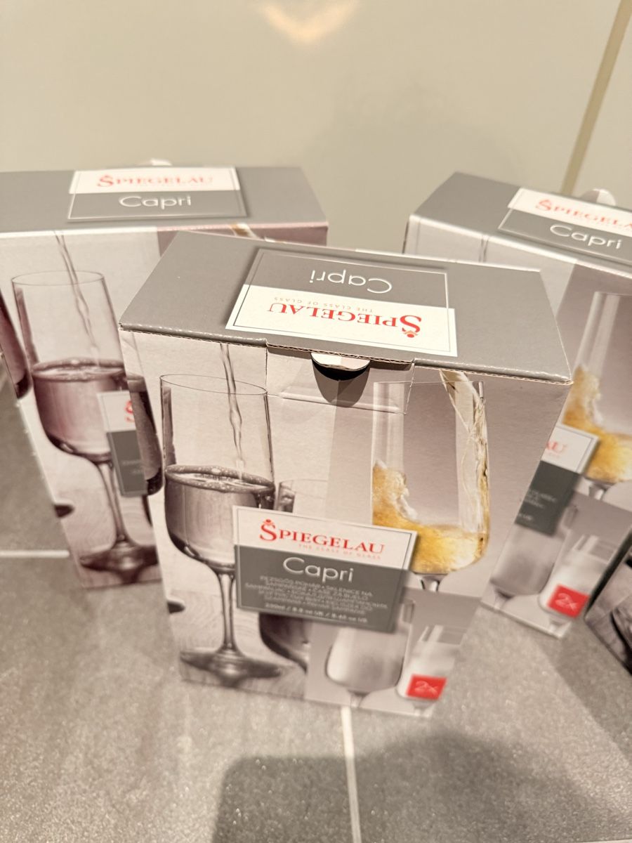 Gläser: Capri Wein und sektgläser – Neu und originalverpackt aus Hagendorn von VS0506