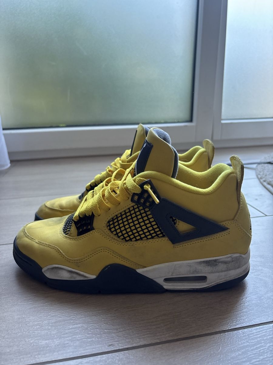 Scarpe da uomo: Air Jordan 4 Thunders – Usato da Zug venduto da jul_c5pf 3