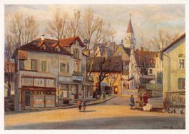 Neuhausen am Rheinfall, Industrieplatz, Künstlerkarte