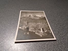 Ansichtskarte Kirche, Berge, klein