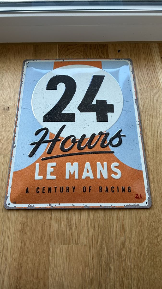 Schilder: 24h Le Mans Blechschild Vintage – Gebraucht aus Höri von cedric_98