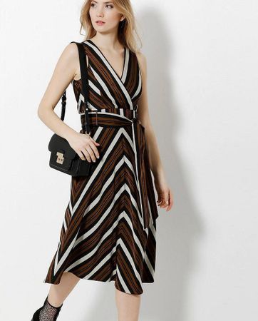 MARC CAIN Midi-Kleid  Gr 38 N3