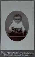 CDV F.A. Schwarz, Neuhausen a/Rh, Frauenfeld - Kind