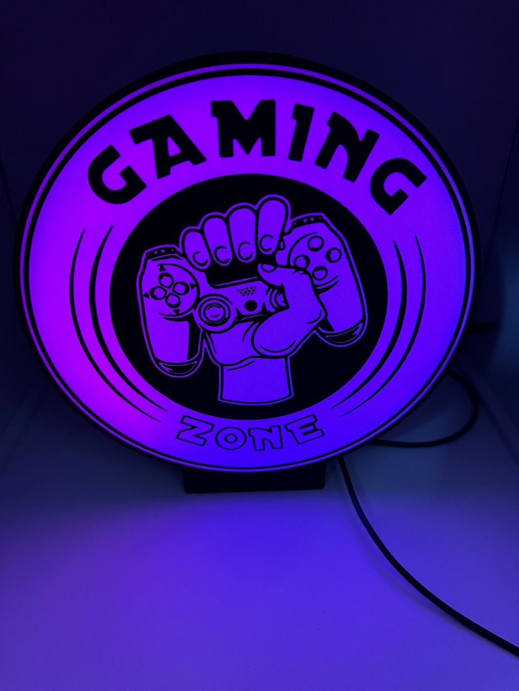 Lampen: Logo lumineux Led SMART GAMING GAMERS – Neu (gemäss Beschreibung) aus Vicques von PAMB3D 7