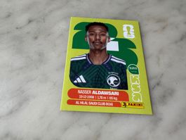 Panini FIFA Fussball WM 2026 sticker Nasser AlDawsari KSA 12