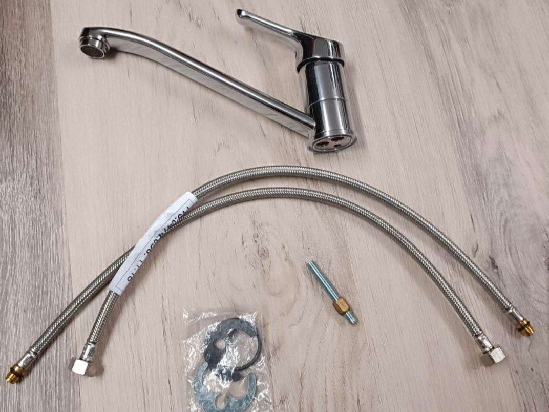 Franke Rubinetteria: Franke Armatur Basic Chrom, Neu – Nuovo e nell'imballaggio originale da Ostermundigen venduto da Wiku 1