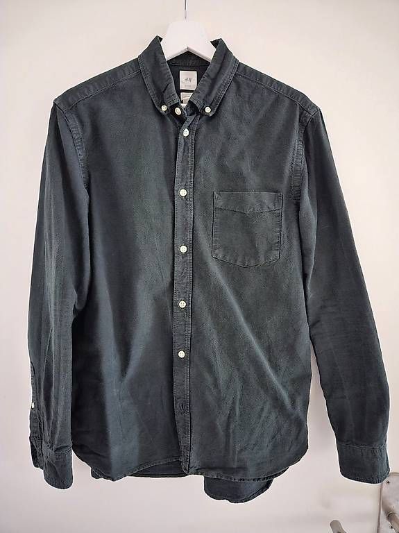 Camicie: H&M Oxfordhemd Grün M – Usato da Basel venduto da nav_h662