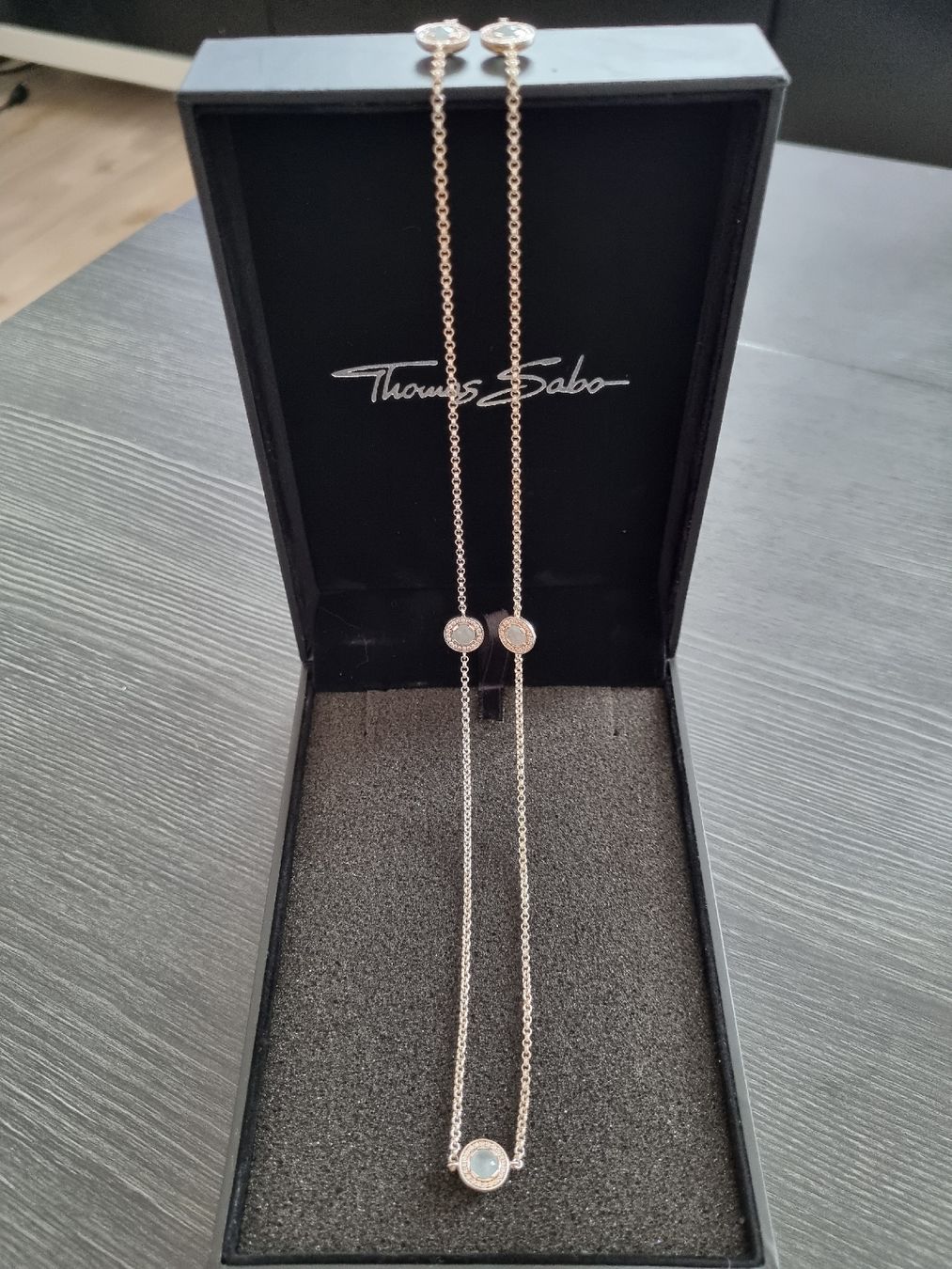 Thomas Sabo Catenine: Thomas Sabo Kette Silber – Nuovo (secondo la descrizione) da Untersiggenthal venduto da sharm7 1