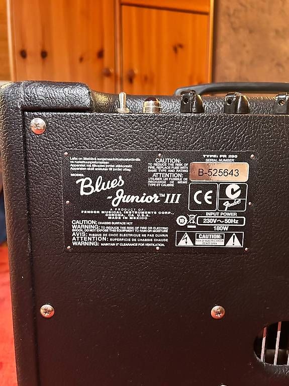 Fender Amplificatori: Fender Blues Junior III, Gitarren-Verstärker – Usato da Flawil venduto da Theresa00 4