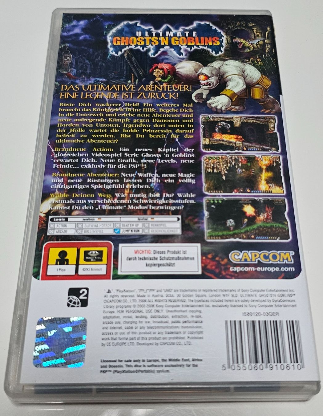 Sony Spiele: PSP Spiel - Ultimate Ghosts'N Goblin capcom – Gebraucht aus La Garde von The_Hammer76 1