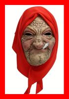 Maske Halloween Grossmutter Horrormaske Latexmaske Kostüm